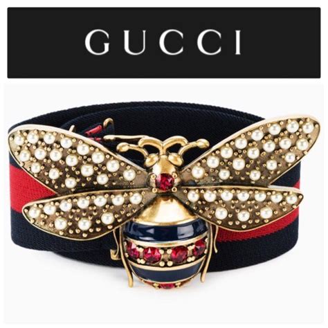 what color stones are on the gucci bee